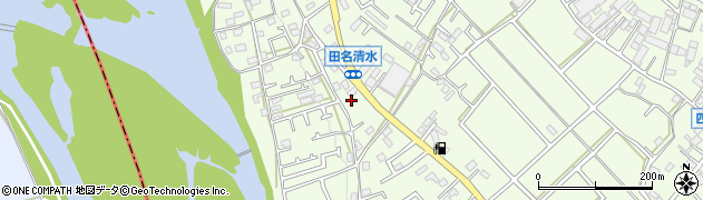 神奈川県相模原市中央区田名1701-3周辺の地図