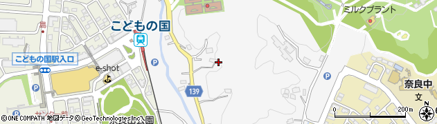 神奈川県横浜市青葉区奈良町869周辺の地図