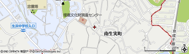 千葉県千葉市中央区南生実町1196周辺の地図