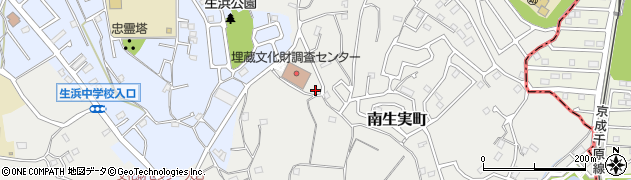 千葉県千葉市中央区南生実町1205周辺の地図