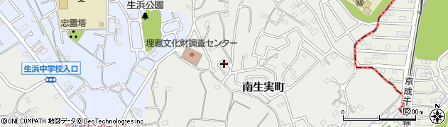 千葉県千葉市中央区南生実町1197周辺の地図