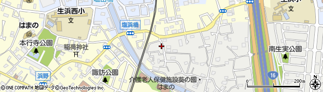 千葉県千葉市中央区南生実町5周辺の地図
