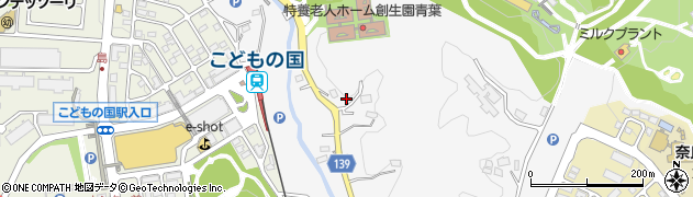 神奈川県横浜市青葉区奈良町875周辺の地図