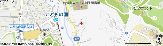 神奈川県横浜市青葉区奈良町872周辺の地図