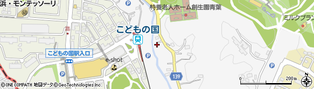 神奈川県横浜市青葉区奈良町878周辺の地図