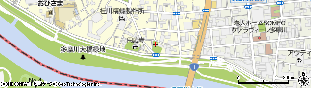 東八幡神社周辺の地図