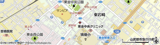 千葉銀行東金支店周辺の地図