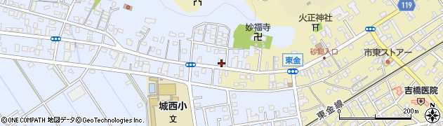 千葉県東金市台方1648周辺の地図