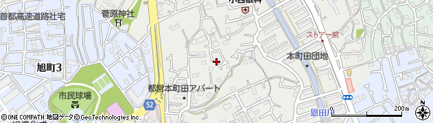 東京都町田市本町田219周辺の地図