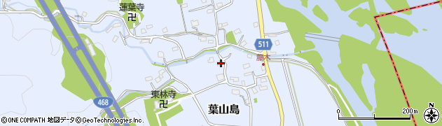 神奈川県相模原市緑区葉山島389周辺の地図