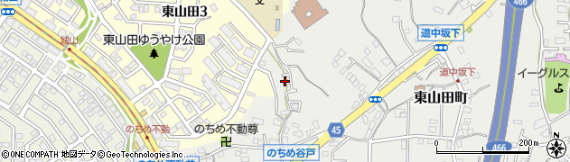神奈川県横浜市都筑区東山田町1238周辺の地図