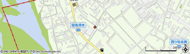 神奈川県相模原市中央区田名2124-2周辺の地図