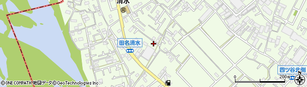 神奈川県相模原市中央区田名2124-8周辺の地図