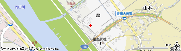 山菱産業株式会社周辺の地図