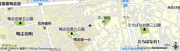 神奈川県横浜市青葉区鴨志田町806周辺の地図