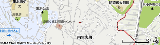 千葉県千葉市中央区南生実町1299周辺の地図