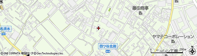 神奈川県相模原市中央区田名3343周辺の地図