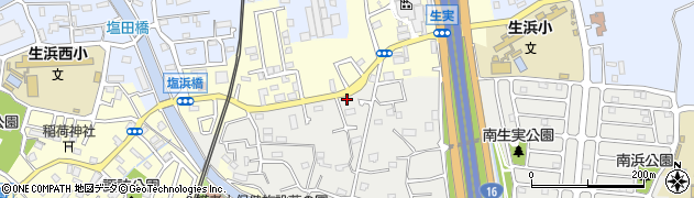 千葉県千葉市中央区南生実町83周辺の地図