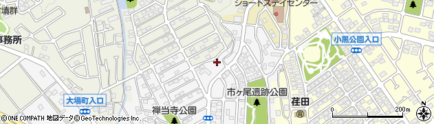 神奈川県横浜市青葉区市ケ尾町1647周辺の地図