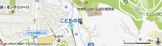 神奈川県横浜市青葉区奈良町879周辺の地図