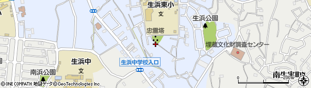 千葉県千葉市中央区生実町1899周辺の地図