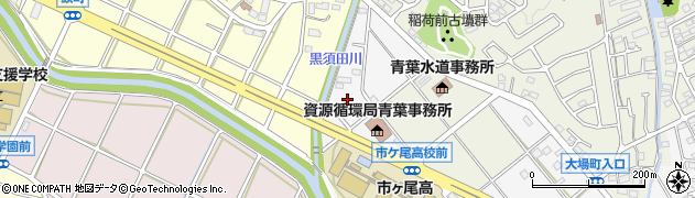 神奈川県横浜市青葉区市ケ尾町2027周辺の地図
