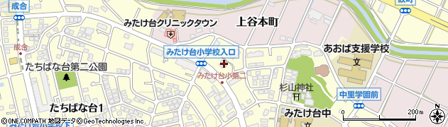 神奈川県横浜市青葉区みたけ台24 3の地図 住所一覧検索 地図マピオン