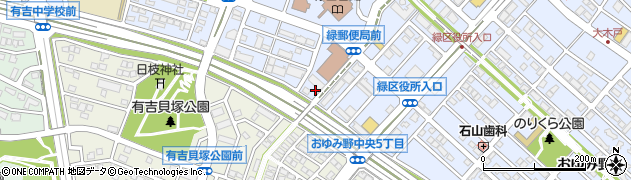 Primo piatto 鎌取駅緑郵便局わき周辺の地図