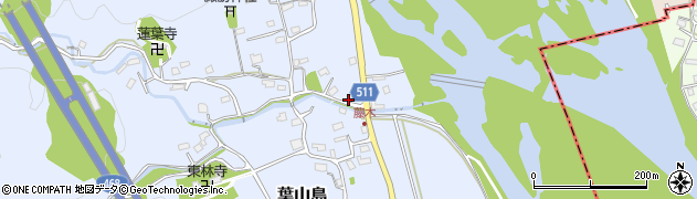 神奈川県相模原市緑区葉山島581周辺の地図