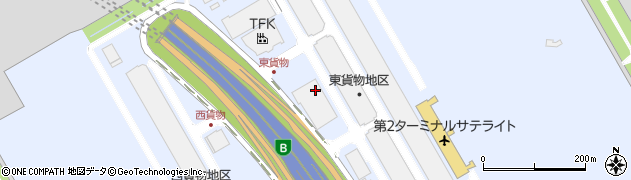 東京都大田区羽田空港3丁目2周辺の地図