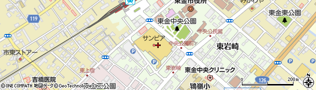 パソコンクリニック東金店内店周辺の地図