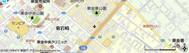 焼肉屋 田中商店 東金店周辺の地図