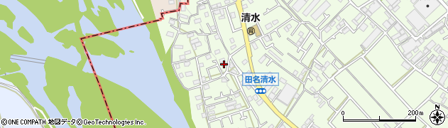 神奈川県相模原市中央区田名1606周辺の地図
