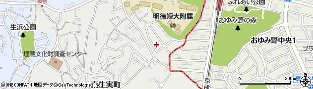 千葉県千葉市中央区南生実町1366周辺の地図
