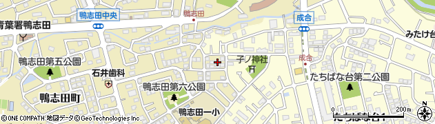 神奈川県横浜市青葉区鴨志田町806-10周辺の地図