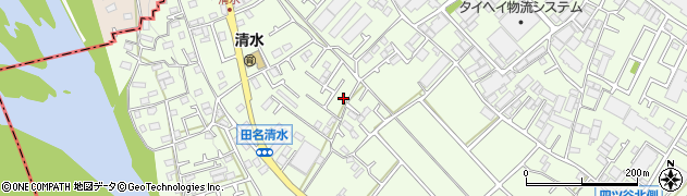 神奈川県相模原市中央区田名2119周辺の地図