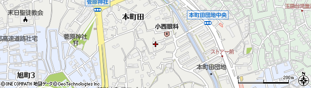 東京都町田市本町田183周辺の地図