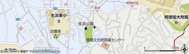 大覚寺山古墳周辺の地図
