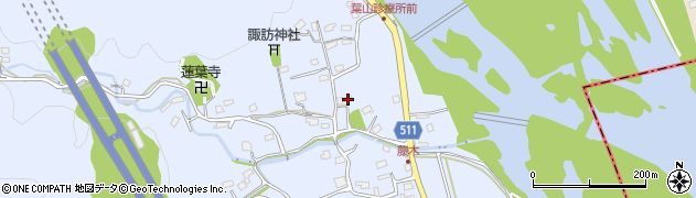 神奈川県相模原市緑区葉山島592周辺の地図