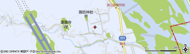 神奈川県相模原市緑区葉山島673-1周辺の地図