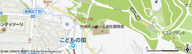 神奈川県横浜市青葉区奈良町884周辺の地図