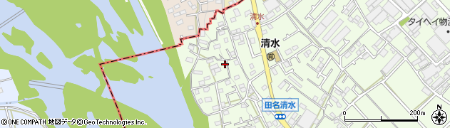 神奈川県相模原市中央区田名1683周辺の地図