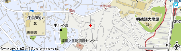 千葉県千葉市中央区南生実町1235周辺の地図