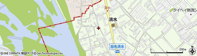 神奈川県相模原市中央区田名1679周辺の地図