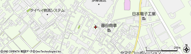 神奈川県相模原市中央区田名3324周辺の地図