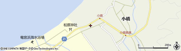 京都府舞鶴市小橋225周辺の地図