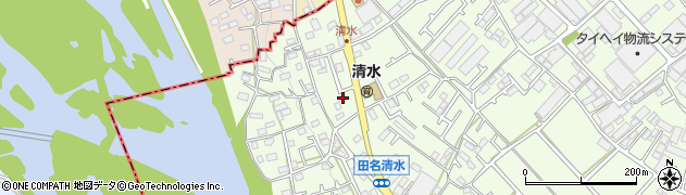 神奈川県相模原市中央区田名2165-11周辺の地図