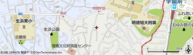千葉県千葉市中央区南生実町1281周辺の地図