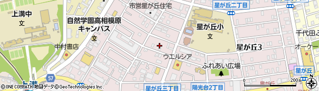 神奈川県相模原市中央区星が丘4丁目14周辺の地図