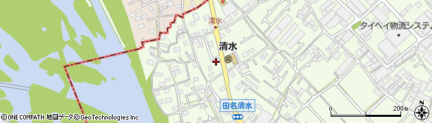 神奈川県相模原市中央区田名2165-10周辺の地図